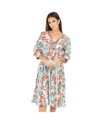 Isla Bonita Moda By SIGRIS - Vestido de Moda Mujer Elegante para Fiesta y Eventos Especiales