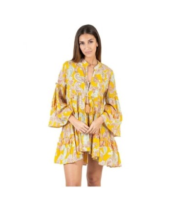 Isla Bonita Moda By SIGRIS - Vestido Corto de Moda Mujer | Vestido Fiesta Mujer Elegante