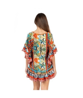 Isla Bonita Moda By SIGRIS - Vestido Corto de Moda Mujer para Todas las Ocasiones