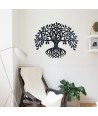 Adorno pared arbol