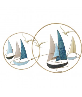 Adorno pared barcos