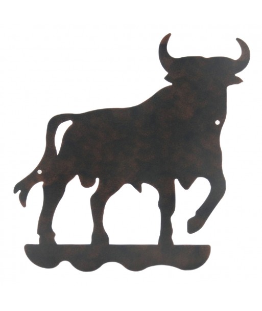 Adorno pared toro