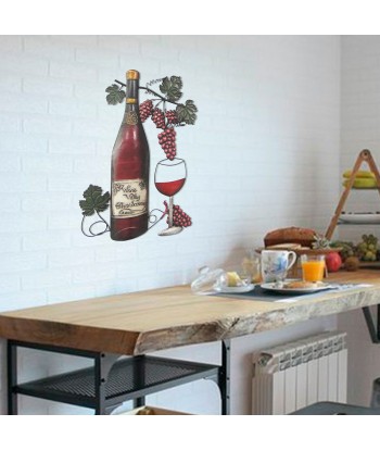 Adorno pared vino