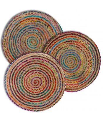 Alfombras redondas multicolor