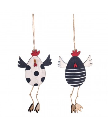 Colgante gallina 2 dif