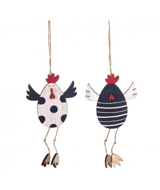 Colgante gallina 2 dif