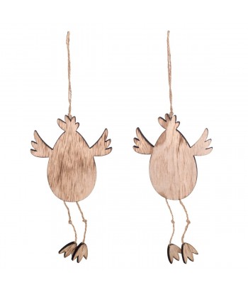 Colgante gallina 2 dif