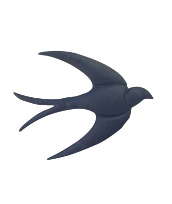 Adorno de pared golondrina de metal 24,5 cm - Decorandgo