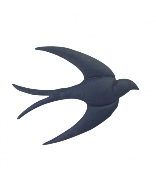 Adorno de pared golondrina de metal 24,5 cm - Decorandgo