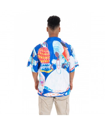Isla Bonita By Sigris - Camisa Hombre | Con tela transpirable ideal para la playa y el atardecer - seda y viscosa