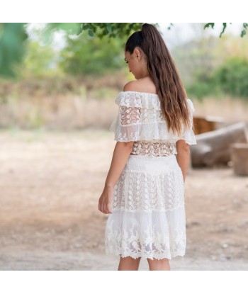 Isla Bonita By Sigris - Falda de mujer corta | Con tela transpirable ideal para la playa y el atardecer - 100%
