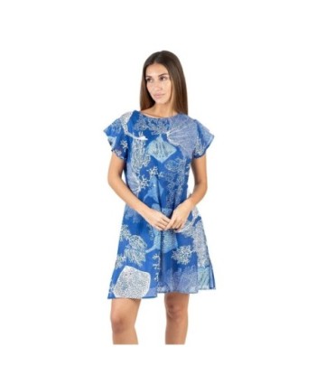 Isla Bonita Moda By SIGRIS - Vestido Corto de Moda Mujer para Todas las Ocasiones