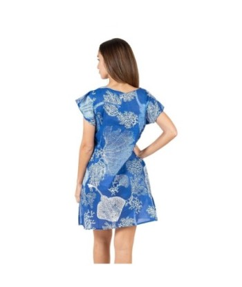 Isla Bonita Moda By SIGRIS - Vestido Corto de Moda Mujer para Todas las Ocasiones
