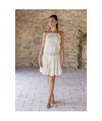 Isla Bonita By Sigris - Vestido mujer | Con tela transpirable ideal para bautismos y comuniones - 100% Algodón