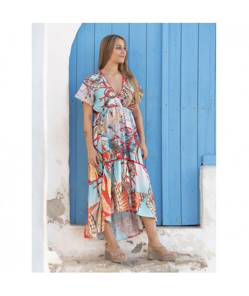 Isla Bonita By Sigris - Vestido Playero Mujer | Con tela transpirable ideal para la playa y el atardecer, en poliéster