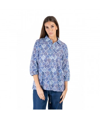 Isla Bonita Moda By SIGRIS - Blusa de Moda Mujer Elegante y Versátil