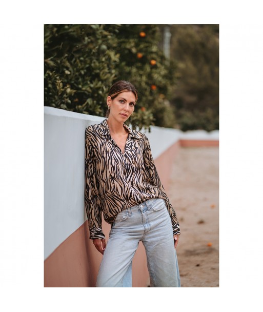 Isla Bonita Moda By SIGRIS - Blusa de Moda Mujer Elegante y Versátil