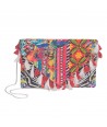 Isla Bonita Moda By SIGRIS - Bolso de mano de Algodón 100% - Diseño Animal Print - Ideal para Regalos Mujer -
