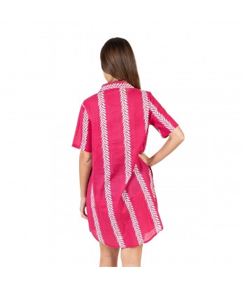 Isla Bonita Moda By SIGRIS - Camisa de Algodón 100% para Mujer, Manga Larga, Estilo Elegante y Versátil
