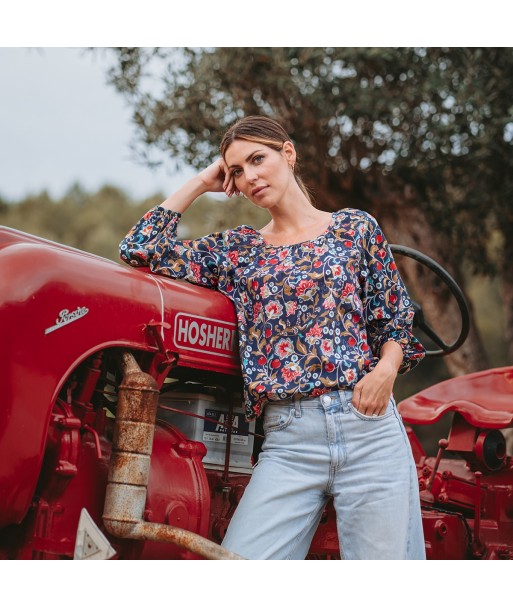Isla Bonita Moda By SIGRIS - Camisa de Mujer Manga Larga, Elegante y Versátil