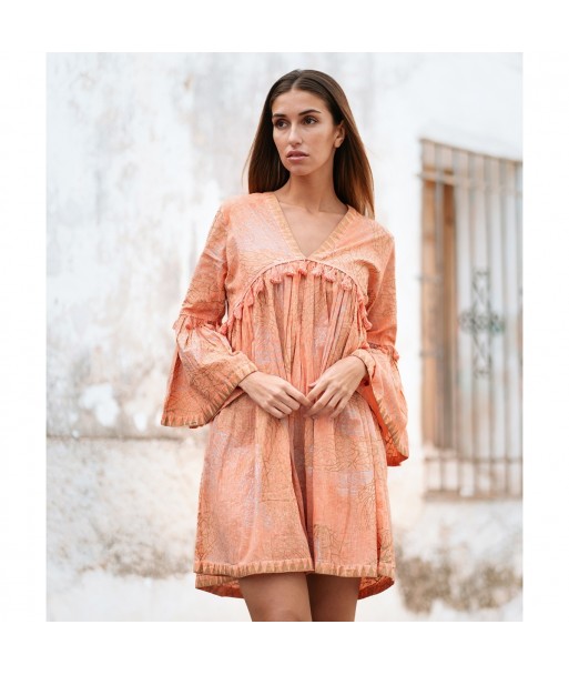 Isla Bonita Moda By SIGRIS - Camisa de Mujer Manga Larga, Estilo Bohemio y Elegante