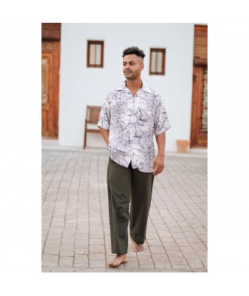 Isla Bonita Moda By SIGRIS - Camisa Hombre de Moda para Invierno