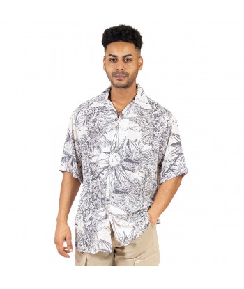 Isla Bonita Moda By SIGRIS - Camisa Hombre de Moda para Invierno