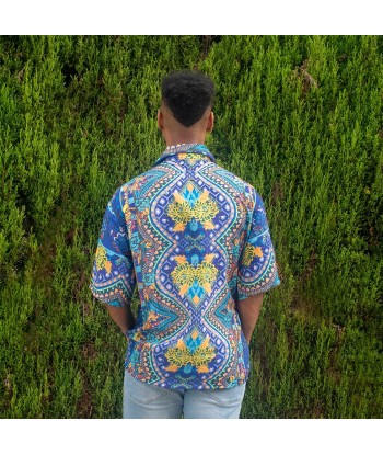 Isla Bonita Moda By SIGRIS - Camisa Hombre de Moda para Invierno