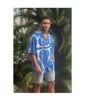 Isla Bonita Moda By SIGRIS - Camisa Hombre de Moda para Invierno