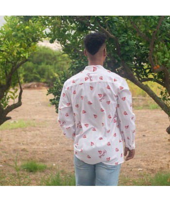 Isla Bonita Moda By SIGRIS - Camisa Hombre de Moda para Invierno