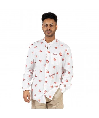 Isla Bonita Moda By SIGRIS - Camisa Hombre de Moda para Invierno
