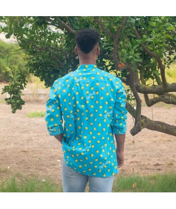 Isla Bonita Moda By SIGRIS - Camisa Hombre de Moda para Invierno