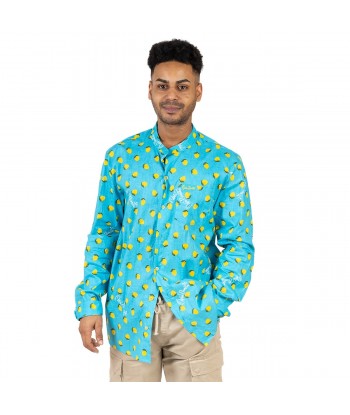 Isla Bonita Moda By SIGRIS - Camisa Hombre de Moda para Invierno