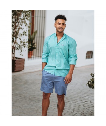 Isla Bonita Moda By SIGRIS - Camisa Hombre de Moda para Invierno