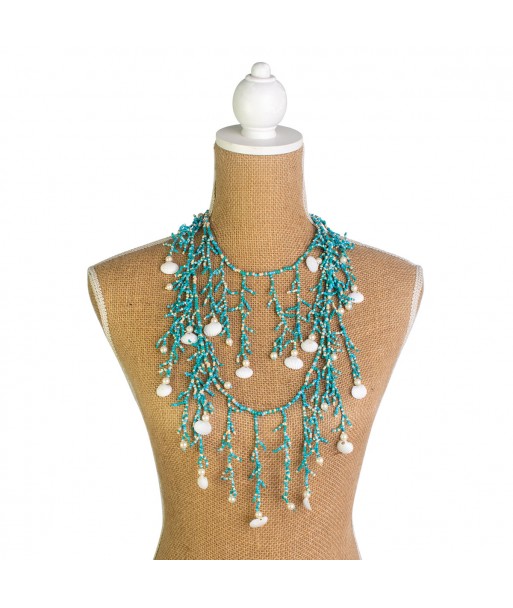 Isla Bonita Moda By SIGRIS - Collar de Moda para Mujer, Joya de Plata con Colgante Elegante y Original