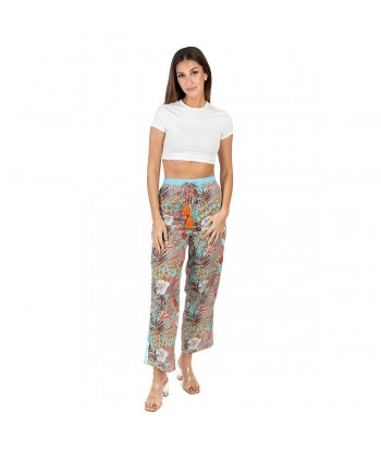 Isla Bonita Moda By SIGRIS - Pantalón de Mujer de Invierno, Estilo Animal Print, Alta Calidad