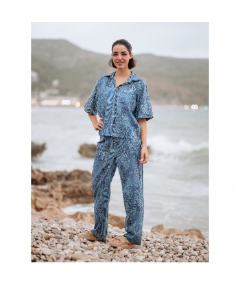 Isla Bonita Moda By SIGRIS - Pantalón de Mujer de Invierno, Estilo Animal Print, Alta Calidad