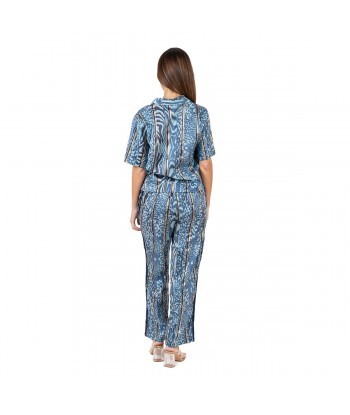 Isla Bonita Moda By SIGRIS - Pantalón de Mujer de Invierno, Estilo Animal Print, Alta Calidad