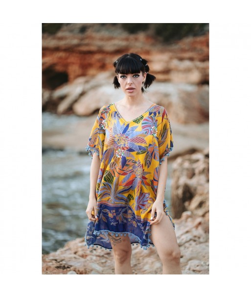 Isla Bonita Moda By SIGRIS - Poncho de Invierno para Mujer, Estilo Elegante y Cómodo