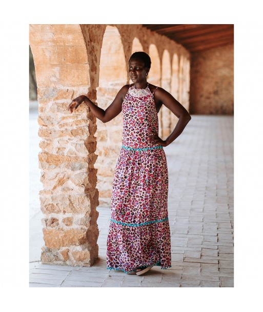 Isla Bonita Moda By SIGRIS - Vestido Corto de Moda Mujer para Todas las Ocasiones