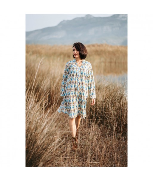Isla Bonita Moda By SIGRIS - Vestido Corto de Moda Mujer | Vestido Fiesta Mujer Elegante