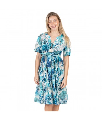 Isla Bonita Moda By SIGRIS - Vestido de Moda Mujer Elegante para Fiesta y Eventos Especiales