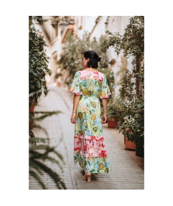 Isla Bonita Moda By SIGRIS - Vestido de Moda Mujer Elegante para Fiesta y Eventos Especiales
