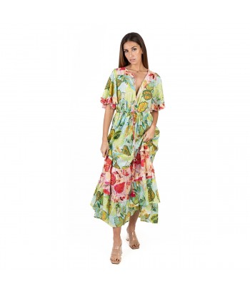 Isla Bonita Moda By SIGRIS - Vestido de Moda Mujer Elegante para Fiesta y Eventos Especiales