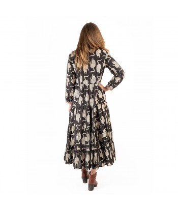 Isla Bonita Moda By SIGRIS - Vestido Largo Midi para Mujer Elegante y de Fiesta