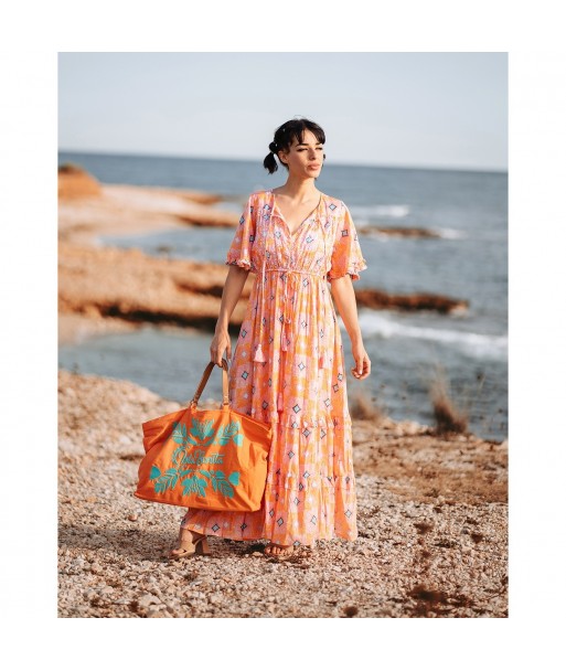 Isla Bonita Moda By SIGRIS - Vestido Largo Midi para Mujer, Elegante y Moderno