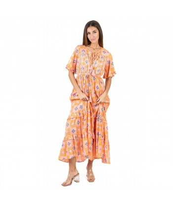 Isla Bonita Moda By SIGRIS - Vestido Largo Midi para Mujer, Elegante y Moderno