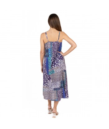Isla Bonita Moda By SIGRIS - Vestido Largo Midi para Mujer, Elegante y Moderno