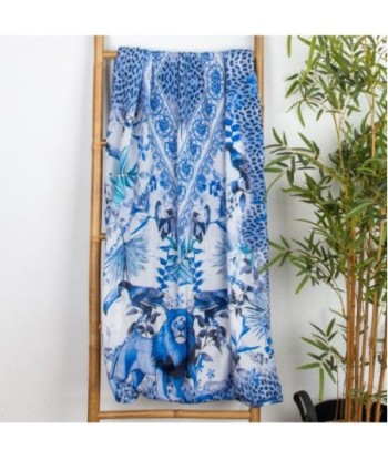 Isla Bonita Moda By SIGRIS - Pareo de Algodón 100% para Mujer - Ideal para Playa y Piscina