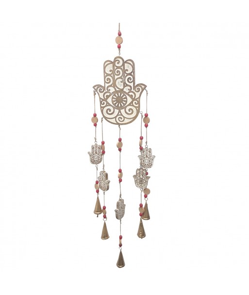ORIGEN Home Decor - Adorno Mano Fatima  Decoracion | Colgantes Blanco - 100x3x18 cm